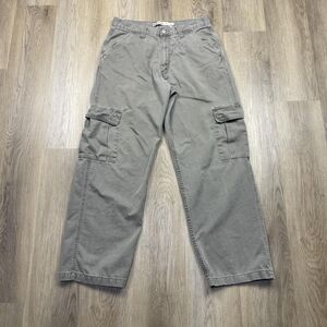 Levis SilverTab Cargo Pants Mens 34x34 Utility Pocket Workwear Vintage Y2K Baggy